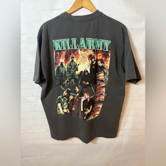 Wu-Tang Shirt Size XL Killarmy Front Back Rare Rza Gza U-God WuTang - Picture 2 of 5
